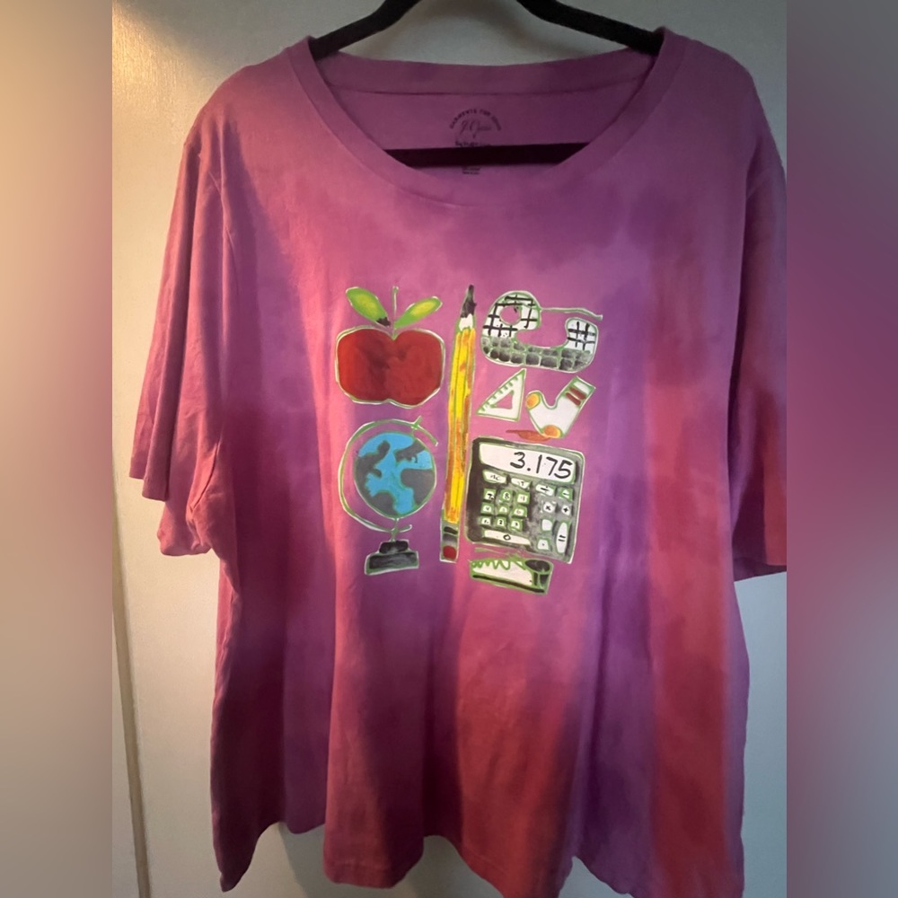 NWT J.Crew Plus Size Collab Tee